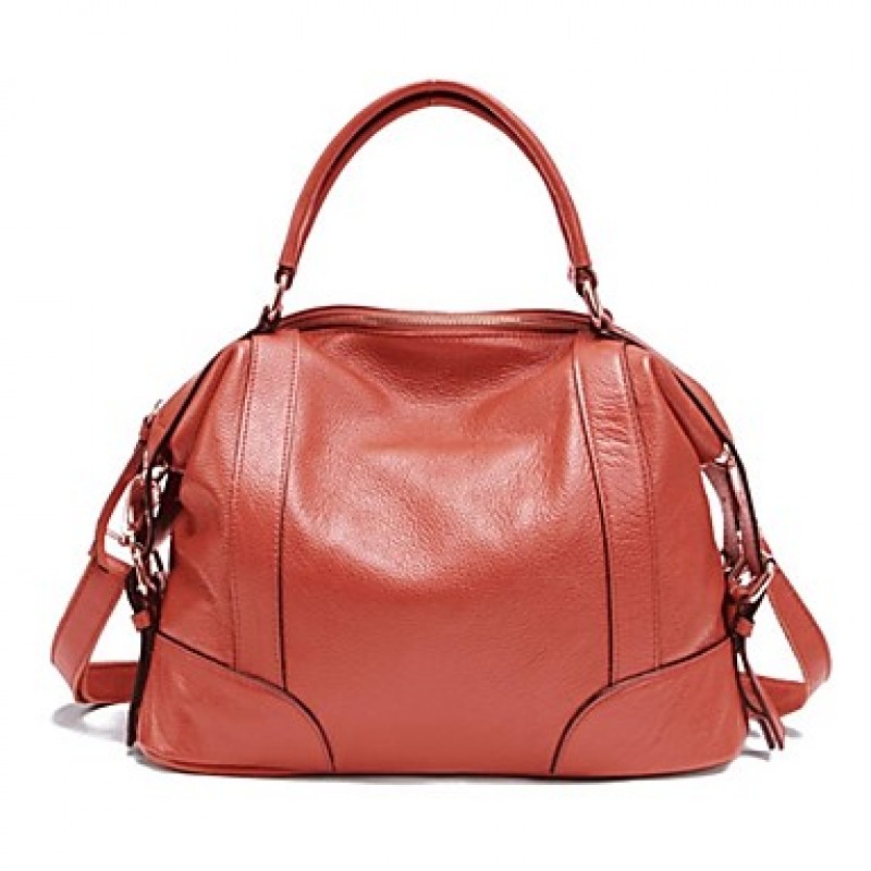   Hot Sale Woman Cowhide Handbag Lady Real Leather Shoulder Bag  