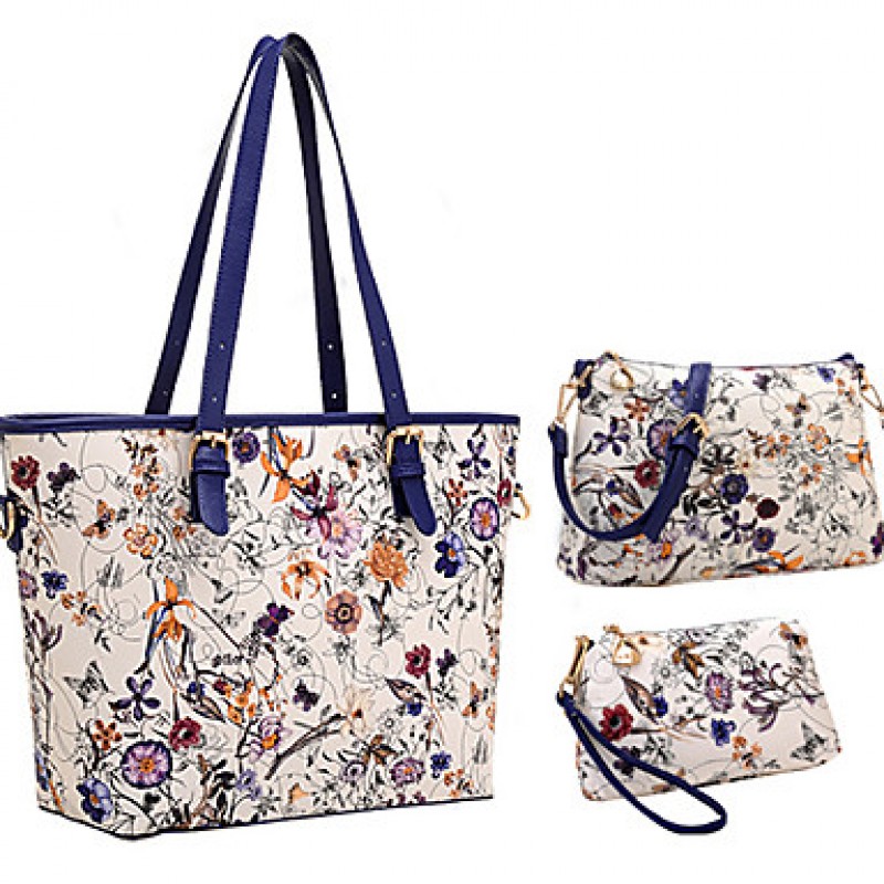 Women PU Casual / Office & Career / Shopping Tote / Bag Sets