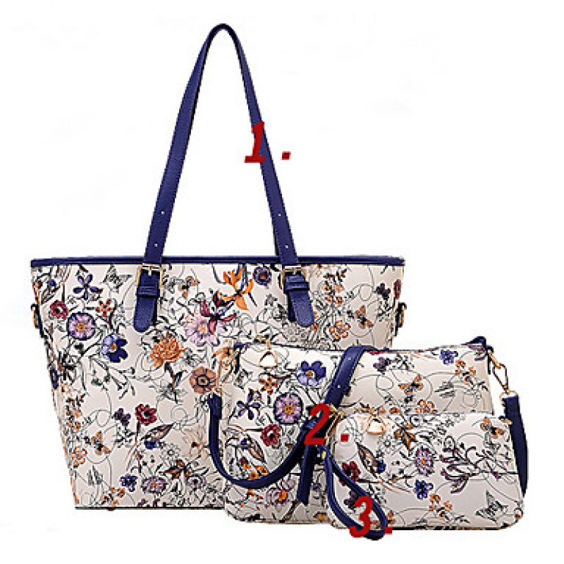 Women PU Casual / Office & Career / Shopping Tote / Bag Sets