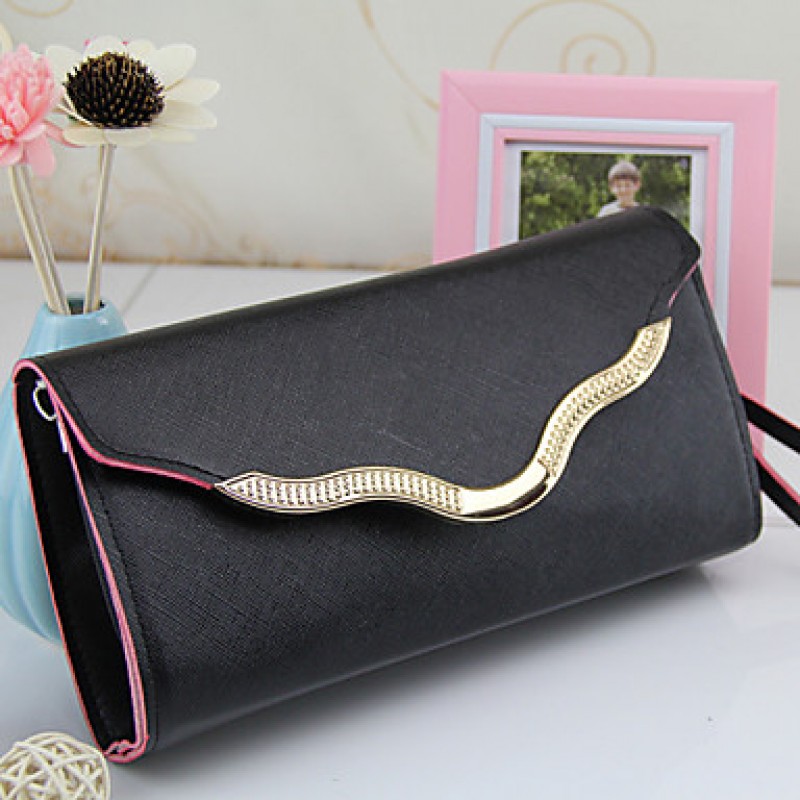 Women's Fashion PU Shoulder Bag/Clutch  