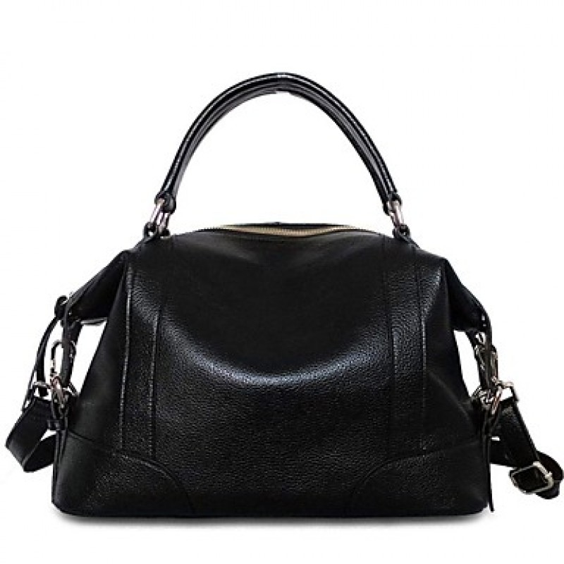   Hot Sale Woman Cowhide Handbag Lady Real Leather Shoulder Bag  