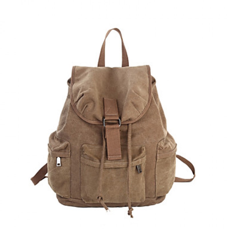 Unisex Canvas Formal / Sports / Casual / Outdoor / Shopping Backpack / Sports & Leisure Bag / School Bag  