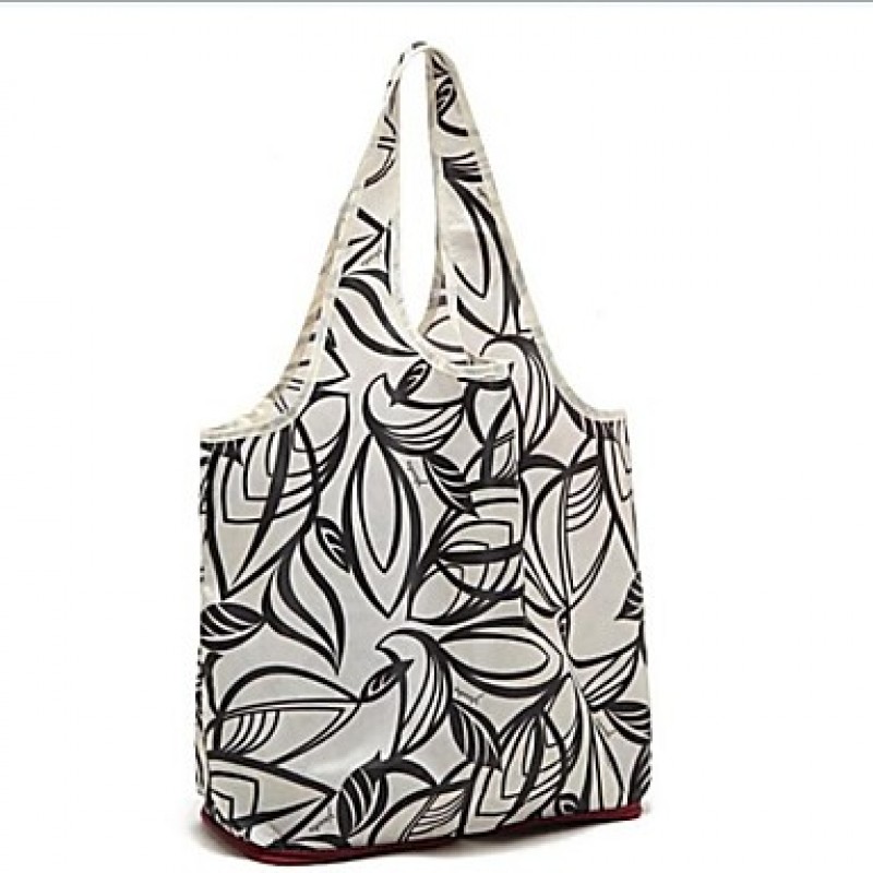 Women's Korean Fashion Style Easily Fold Bottoming Totes Handbag  