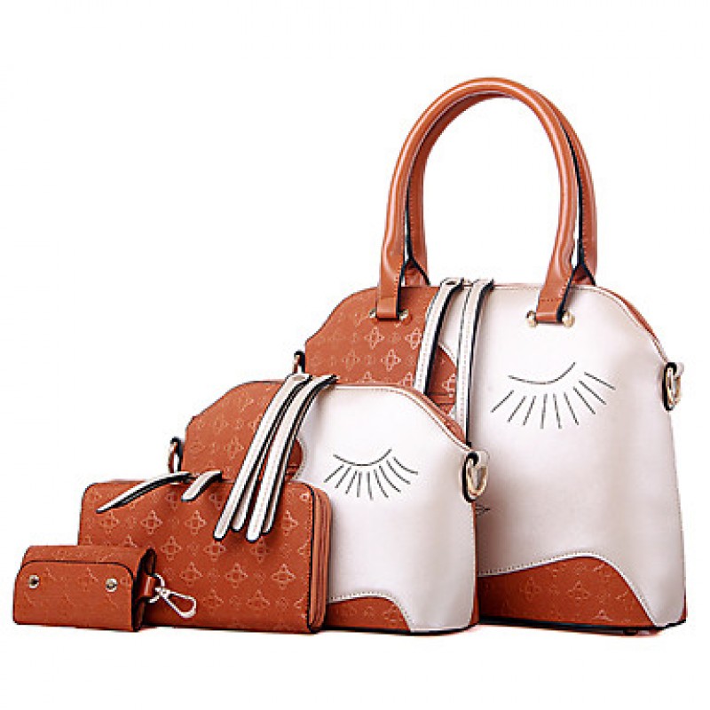 Women PU Shell Shoulder Bag / Tote / Satchel / Wal...