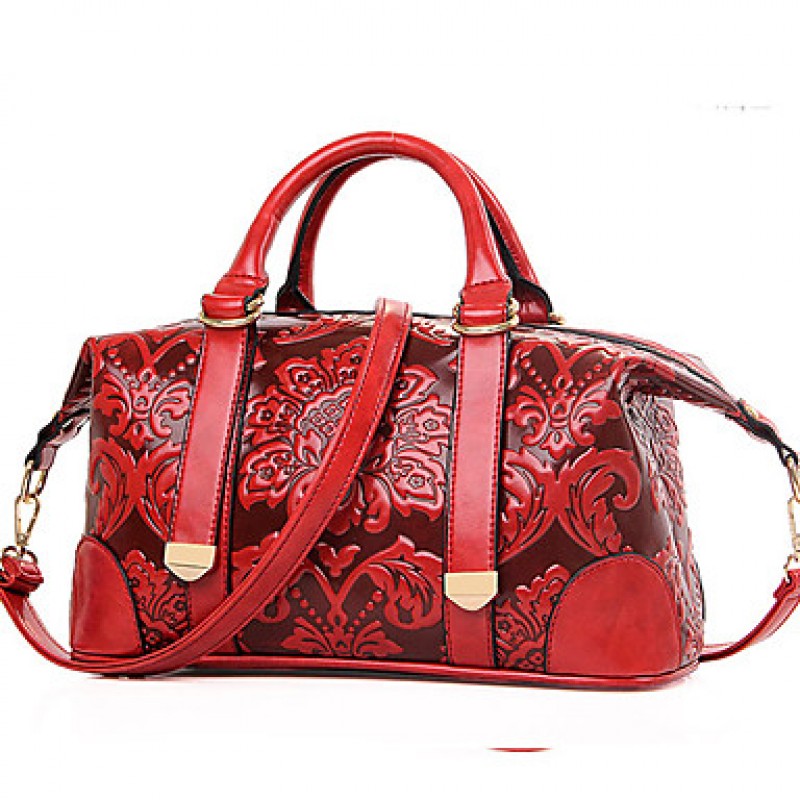  Women PU Weekend Bag Shoulder Bag / Tote / Satche...