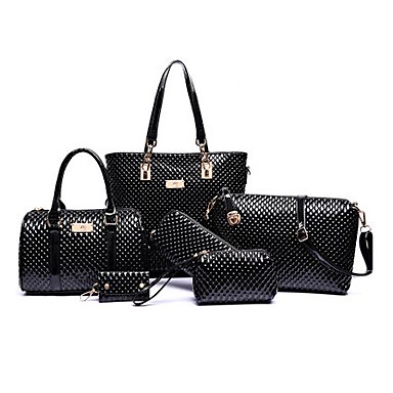 Women PU Formal / Casual / Shopping / Office & Career Tote / Bag Sets