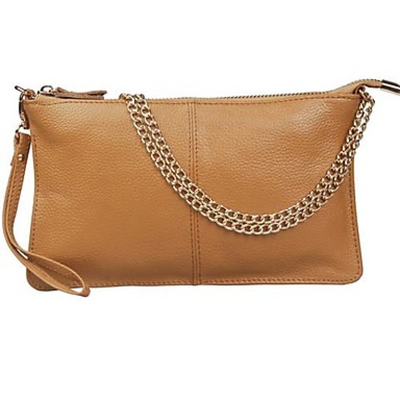  Fashion Women's Woven Pattern Genuine Leather Shoulder Bag/Crossbody Bag  Day Clutch Bags  