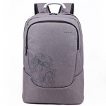   Authentic Unisex Nylon Sports Casual Backpack Outdoor Shoulder Bag Laptop Backpack-Color Light Grey  